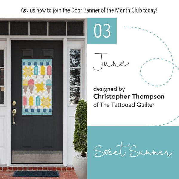 June  Door Banner Kit from Riley Blake