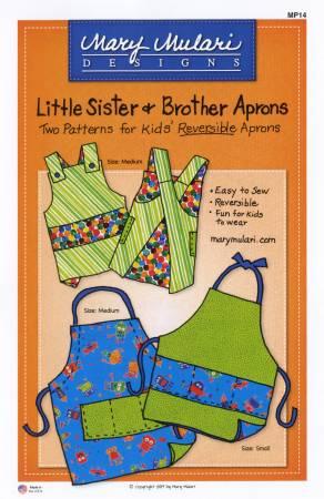 Little Sister & Brother Apron Pattern