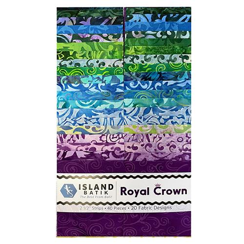 Batik Strips,  Royal Crown