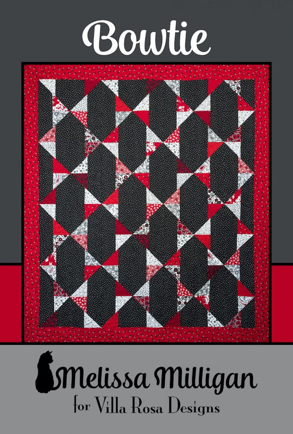 Bowtie Quilt Pattern from Villa Rosa