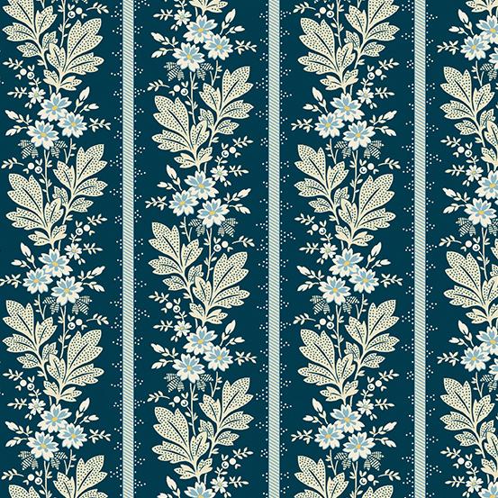 Cocoa Blue, by Laundry Basket Quilts, A-728-B