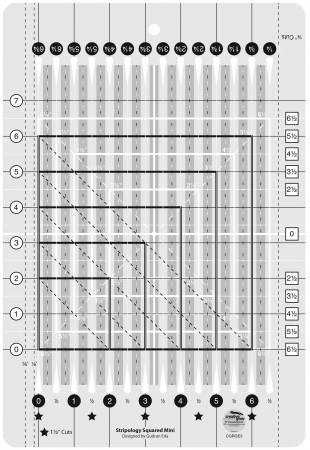 Creative Grids Striplolgy Squared Mini Ruler