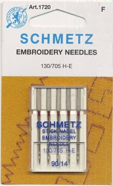 Schmetz Embroidery Machine Needle Size 11/75