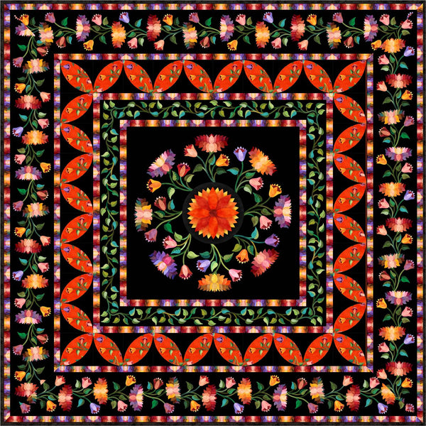 Flamenco Quilt Pattern - FREE