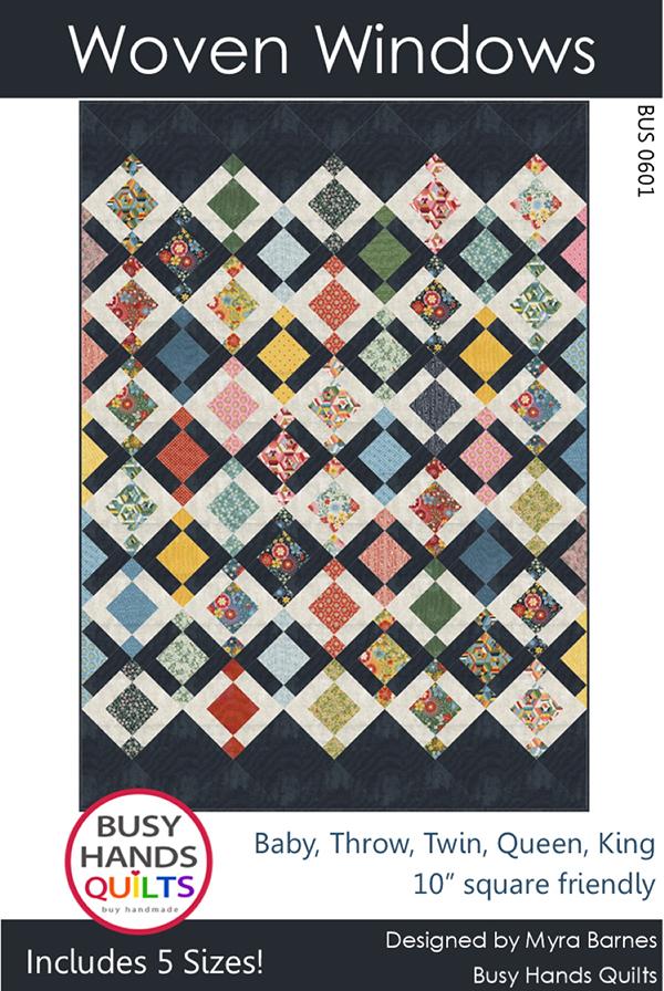 Woven Windows Quilt Pattern by Busy Hands