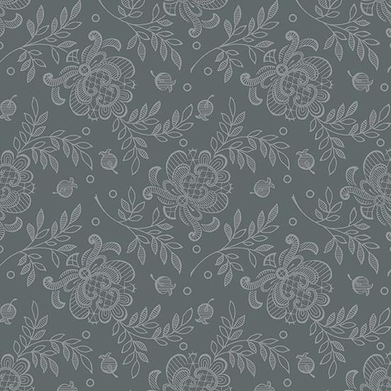 French Mill, Tone On Tone Roses, Gray