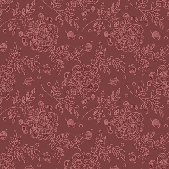 French Mill, Tone On Tone Roses, Red