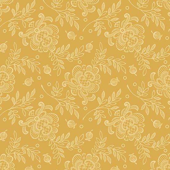 French Mill, Tone On Tone Roses, Yellow