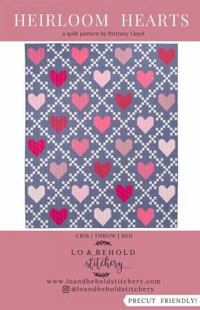 Heirloom Hearts Quilt Pattern by Brittany Lloyd