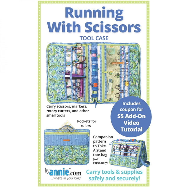 Running With Scissors Tool Case Pattern by Annie