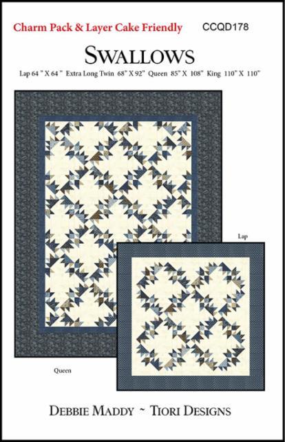Pattern, Calico Carriage Quilt Designs, Swallows