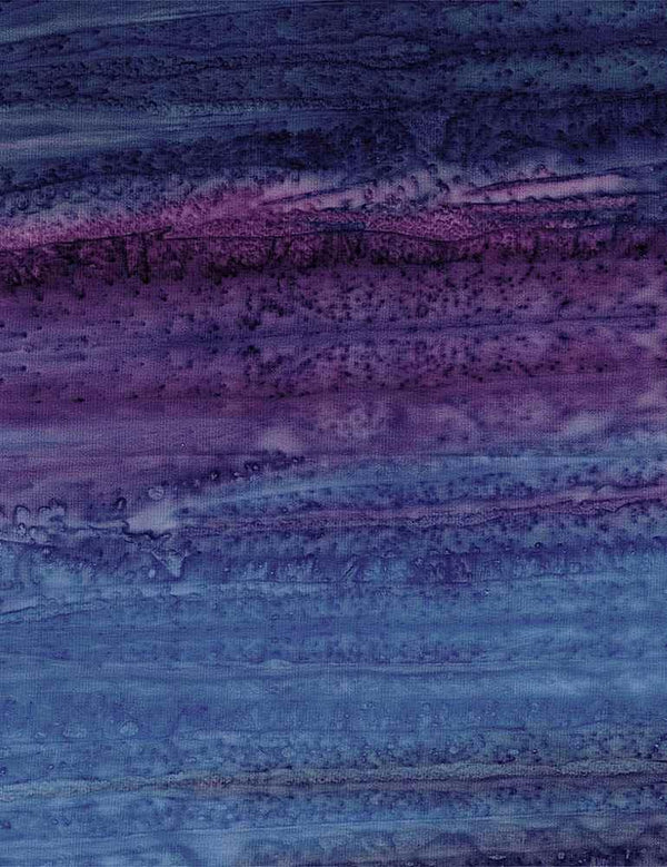 Timeless Treasures, Tonga Batiks - Watercolor Stripe - Cosmic