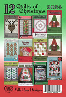 12 Quilts of Christmas 2024 - 12 patterns for Christmas