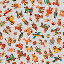 Santa's Workshop /Block Talk Stars Quilt Kit