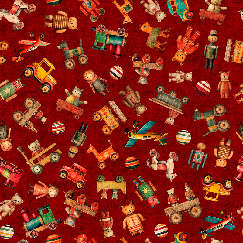 Santa's Workshop /Block Talk Stars Quilt Kit