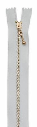 8" Rose Gold Droplet Pull Zipper 2pk