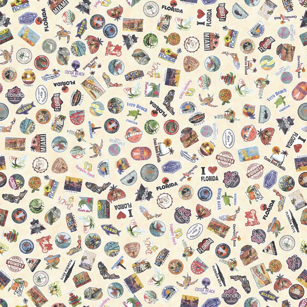 AFSH 2025 Florida Patches, Cream