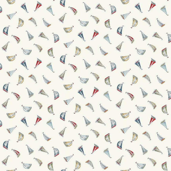 Andover/Makower, High Tide, Sailaway, Cream