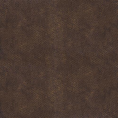Andover Fabrics, Dimples Blender, Bruin Brown