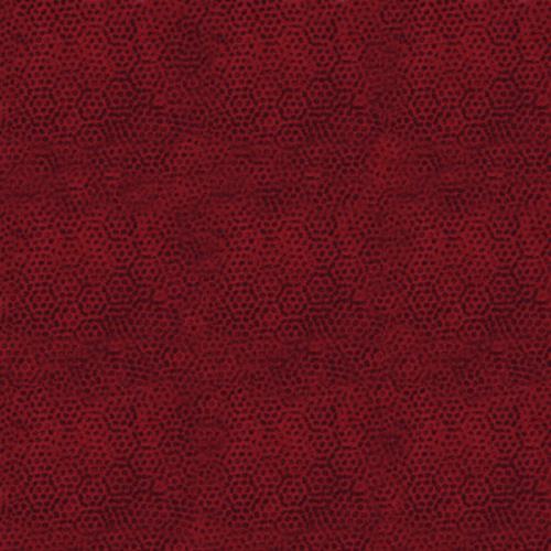 Andover Fabrics, Dimples Blender, Carmine, Red