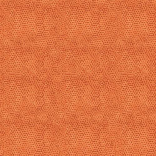 Andover Fabrics, Dimples Blender, Carrot
