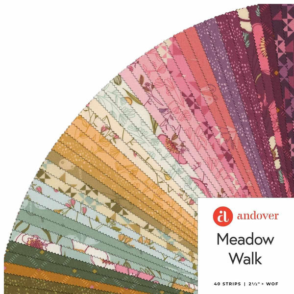 Andover, Meadow Walk,2.5in Strip Roll