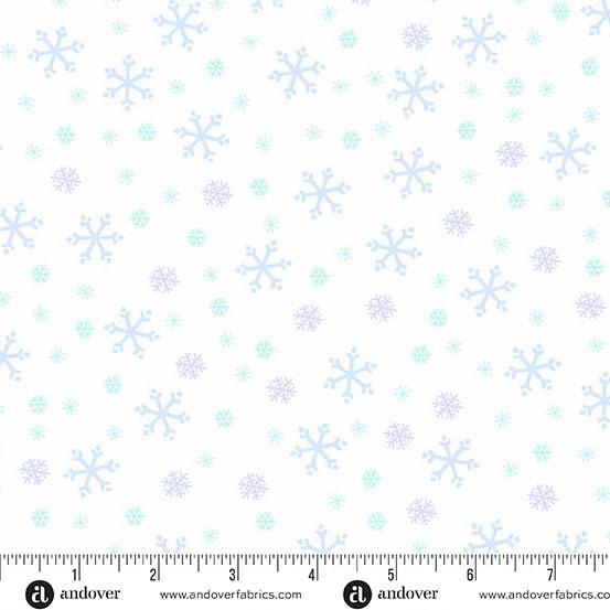 Andover, Snowflakes, White