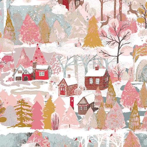 Art Gallery Fabrics, Adventale, Christmas Village