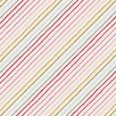 Art Gallery Fabrics, Adventale, Jolly Ribbons, Festive Stripe