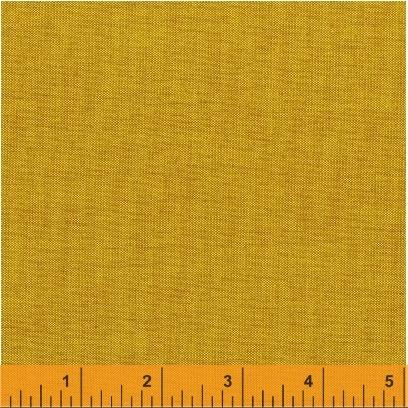 Artisan Cotton Solid, Yellow, Copper