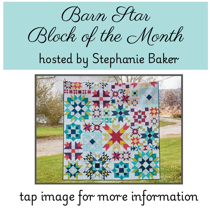 Barn Star Block of the Month - 12 Months with Stephanie Baker