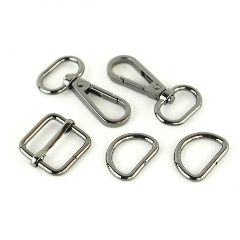 Basic Hardware Set Level 3 3/4in Gunmetal