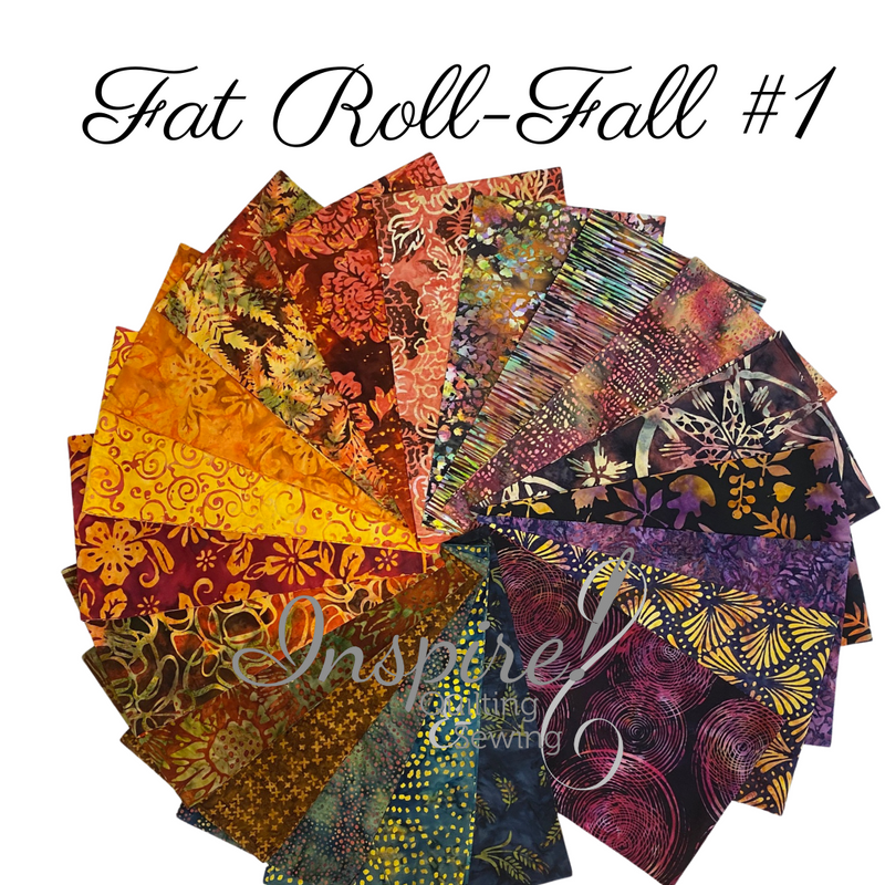 Batik Fat Roll - Fall
