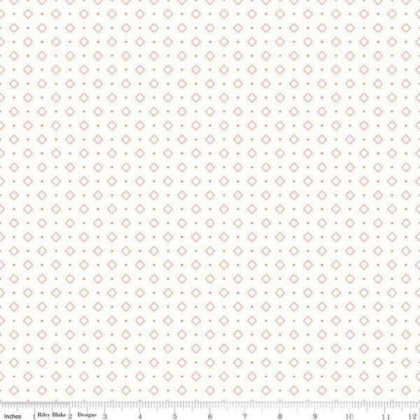 Bee Backgrounds, Diamond C6386 CORAL