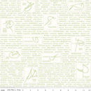 Bee Backgrounds, Handmade C6391-LTGREEN