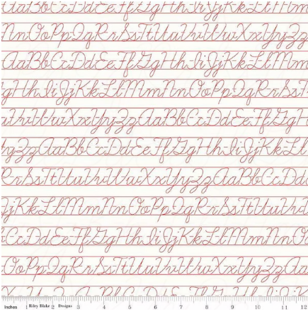 Bee Backgrounds, Penmanship C6388-RED