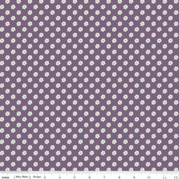 Bee Dots, Verona, Plum