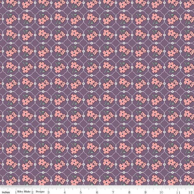 Bee Vintage by Lori Holt, Cornelia, Plum