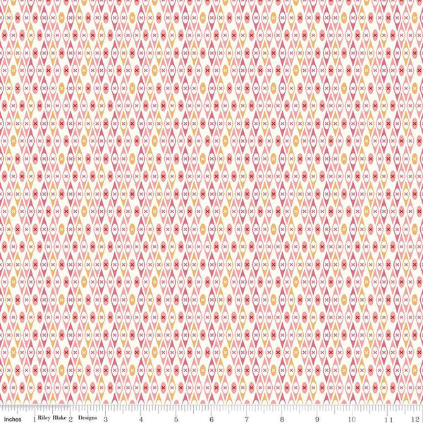 Bee Vintage by Lori Holt, Edith, Pink