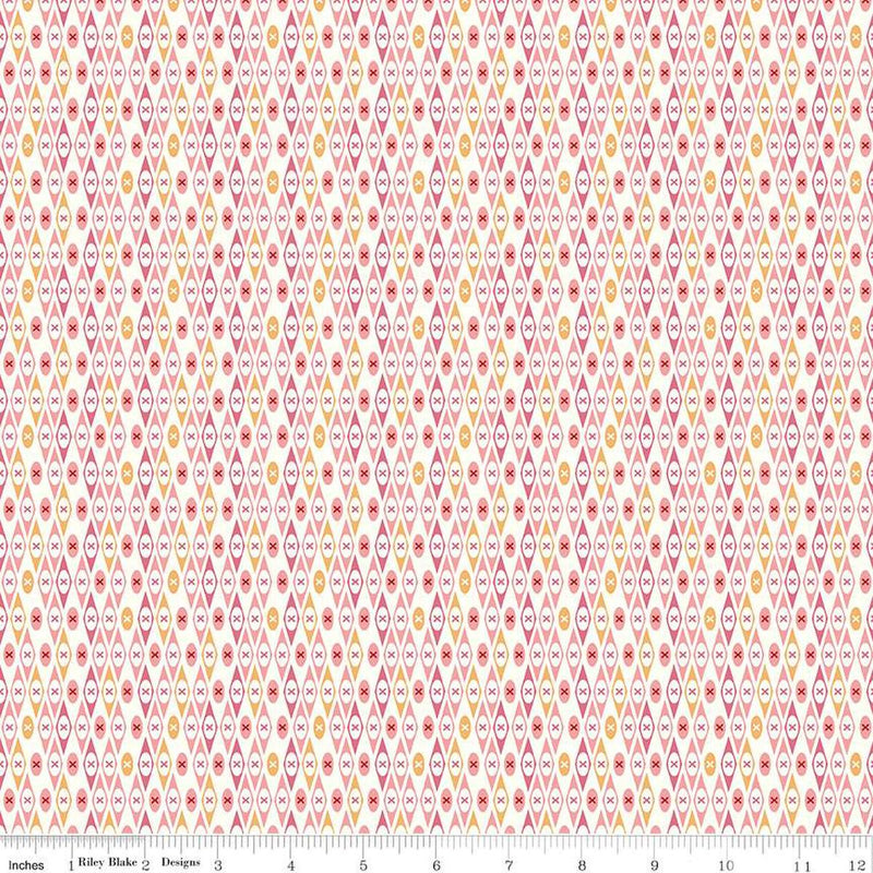 Bee Vintage by Lori Holt, Edith, Pink