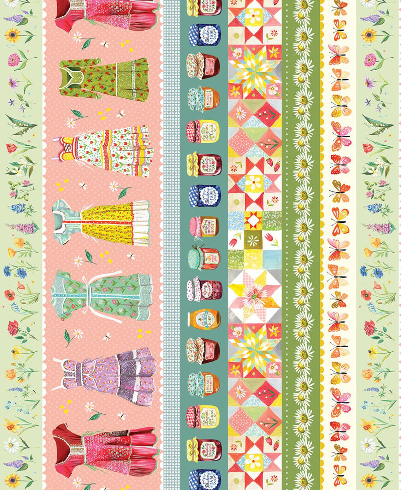 Benartex, A Prairie Heart, Stripe