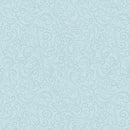 Benartex, A Winter's Day, Dotted Scroll, Aqua