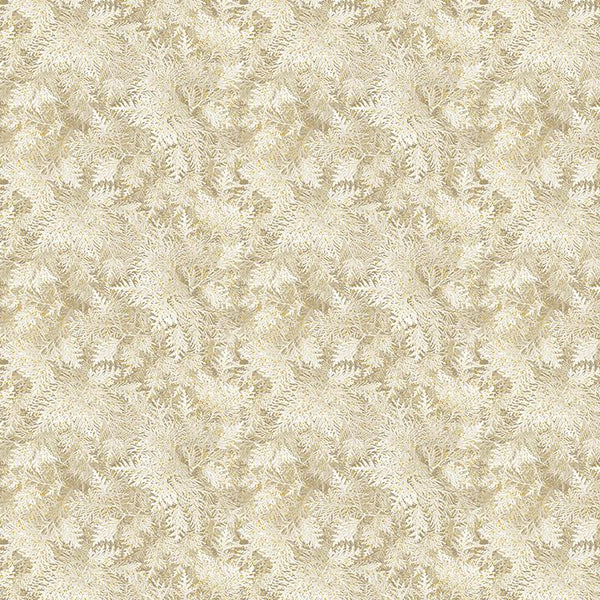 Benartex, A Winter's Day, Grand Fir, Tan