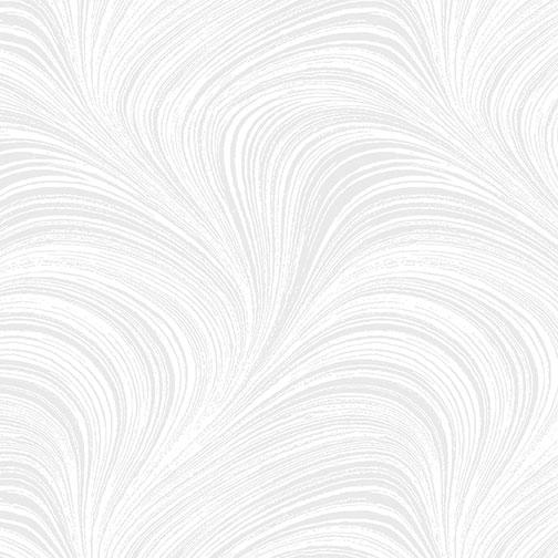 Benartex, A Winter's Day, Wave Texture, White