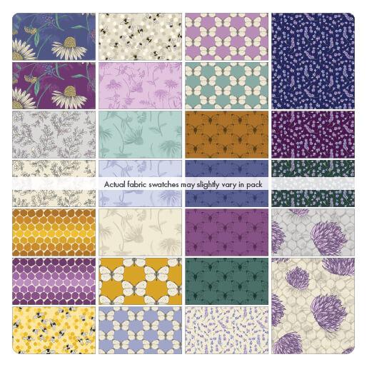 Benartex, Bee Haven, 2.5in strip set