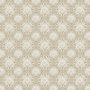 Benartex Fabric, Perfect Brew, Medallion Geo,