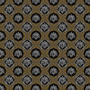 Benartex Fabric, Perfect Brew, Medallion Geo,