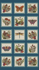 Benartex Fabric, Small Wonders, Panel 24" X 43"