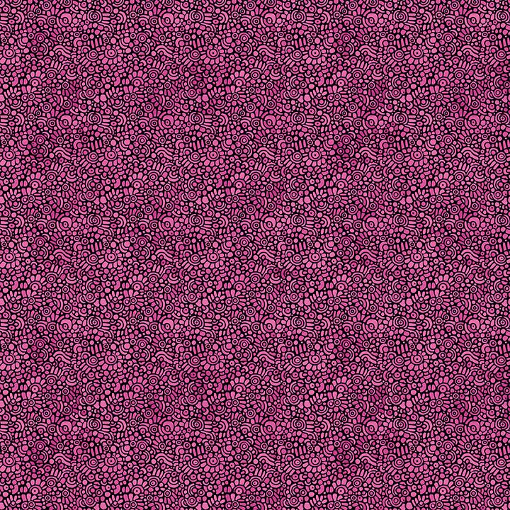 Benartex Fabric, Small Wonders, Pebble Mosaic, Magenta