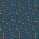 Benartex Fabric, Small Wonders, Snail Magic, Teal